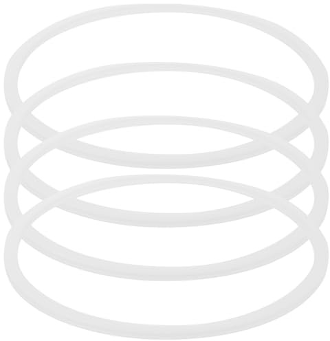 ULTECHNOVO Anneaux De Scellage En Silicone 4.33 Pouces 4 Pièces Bague Flexible De Remplacement Pour Boîte À Lunch Isolée Bento Accessoires Faciles À Installer