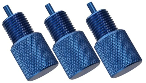 Garneck Attrezzo Spurgo Valvola Proporzionatrice 3 Pezzi Lega Alluminio Blu