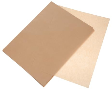 Mikinona 100piezas Papel De Hornear Antiadherente Para Freidora De Aire Vaporera y Horno De Papel De Resistente Al Calor Para Hornear y Cocinar