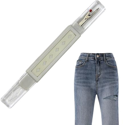 Strumento Per Infilare Aghi Per Cucito A Mano,Dispositivo Di Infilatura Portatile A Doppia Testa Con Sfili Punti | Inseritore Di Aghi Per Cucito Manuale | Per Amica, Sorella, Figlia, Uomini, Donne, Gi
