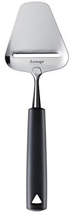 Triangle 1245 - Paletta affettaformaggio, in Acciaio Inox, Colore: Nero/Naturale