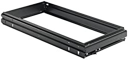 HETTICH Systema Top 2000 Hängeregistratur-Rahmen, 1 x A4, KB 435/600mm, schwarz