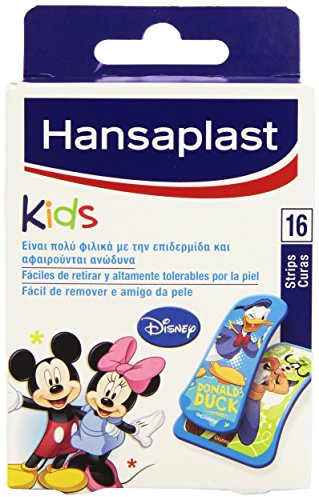 Hansaplast Paquet de 16 pansements Motif Mickey et ses amis