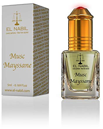 Musc Mayssane 5ml Parfum Duft - El Nabil Misk Musk Moschus Parfümöl für DAMEN & FRAU