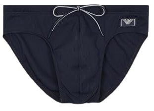 EMPORIO ARMANI Slip Uomo Raso Etichetta Blu XXL, Armani Blu, XXL