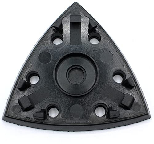 Schleifplatte Schleifschuh Schleifteller 93 x 93 mm Klett für Bosch Deltaschleifer Dreieckschleifer PDA 100 und PDA 120 E