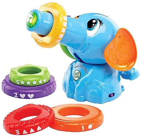 LeapFrog VTech - Tito cuenta y aprende, Figura con apilables, Juguetes para apilar y encajar, Bebés +9 meses, Versión ESP