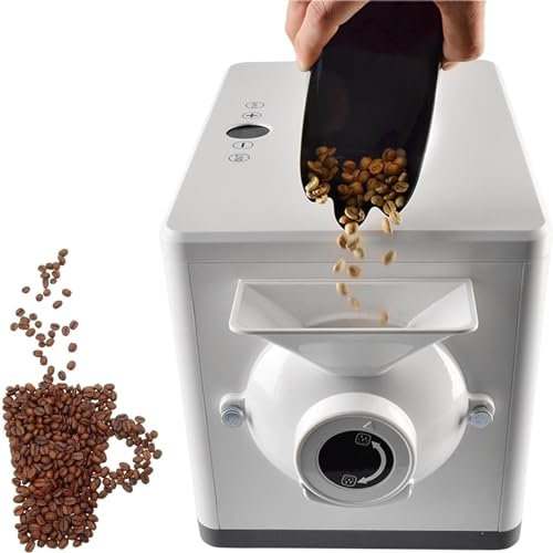 MaxtiL Torréfacteur électrique de Grains de café, torréfacteur à air Chaud, torréfacteur de Grains de café, capacité de 1,5 kg, torréfacteur Multifonction pour sésame et Cacao