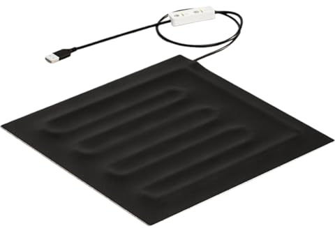 Heizkissen für Hunde, Heizkissen für Haustiere, elektrisch, USB, kleines Heizkissen für Haustiere, wasserdichte Heizung für Haustiere, Ofen