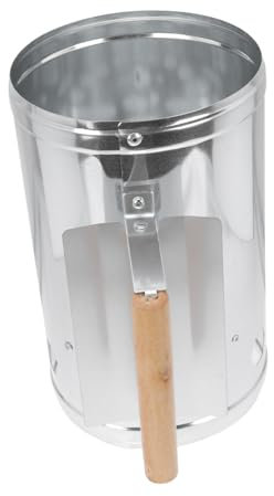 CAXUSD 1pezzi Barile per Pannello Isolante Termico Attrezzo per Barbecue Prese d'Aria Multiple Accensione Rapida per Fuoco