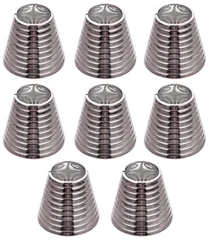 FOMIYES 8 Stück Haarband Manschetten Pferdeschwanz Ring Mit Metalloptik Schwarz Für Damen Pferdeschwanz Haarclip Langes Haar Hochzeit Party