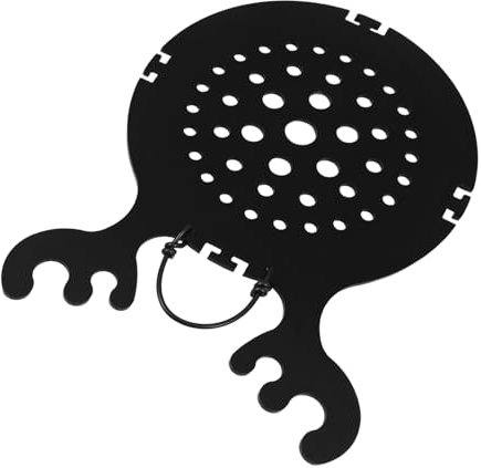 Yardwe Tablero De Acrílico Elegante con Forma De Helecho Fácil De Instalar para Macetas De Pared Accesorio para Orquídeas De Interior