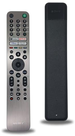 Sony RMF-TX621E – 100994912 Original-Fernbedienung für Sony Bravia Smart TVs, sofort einsatzbereit, kein Setup nötig | Bluetooth Sprachsteuerung Sprachsuche Tastenbeleuchtung Streaming-Tasten
