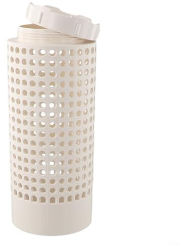 Feegow Bidoni per compostaggio da giardino, compostiera sotterranea per insetti, tubo salvaspazio con coperchio di sicurezza, bidoni per compostaggio da giardino per aiuole rialzate (1 pezzo)