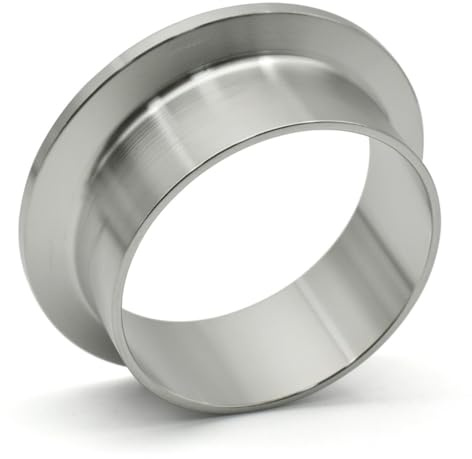 12.7-108mm 0.5 0.75 1 2 3 4 SS304 Stainless Steel Sanitary Clamp Joint Quick Connect Flange Chuck End Welded Pipe Fitting,SS304,51mm Ferrule64