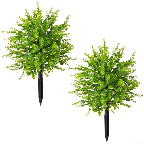 Arbusto plástico realista de la planta del eucalipto sintético para la decoración interior y exterior