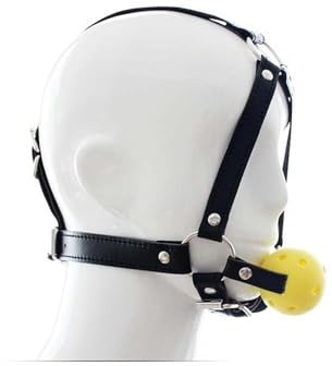 HTdangT Mordaza Bucal Con Bola, Mordaza Bucal Extreme SM Con Cerradura, Mordaza Bucal Ajustable, Mordaza Bucal Fetiche Para Mujeres, Juguete Sexual Bucal Para Parejas, Juegos Sexuales