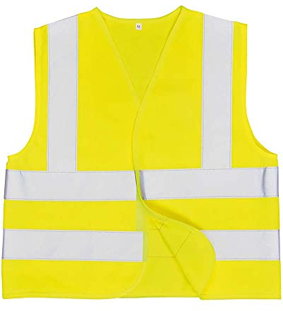 Portwest Chaleco De Alta Visibilidad Junior, Tamaño: S, Color: Amarillo, JN14YERS