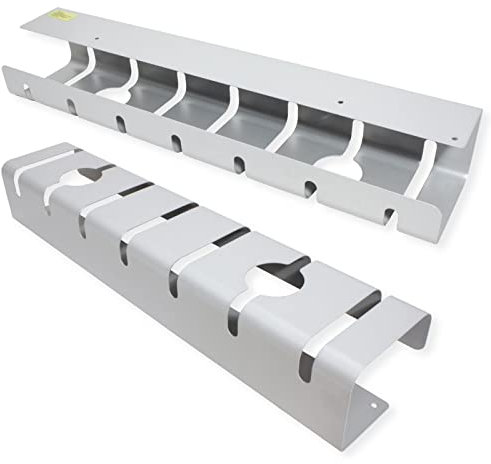 ROLINE 17.03.1302 canaleta para - Cable (Bandeja portacables recta, Aluminio, Plata, 110 mm, 80 mm, 53 mm)