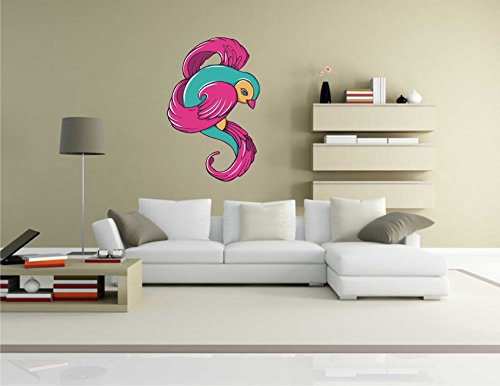 INDIGOS Wandtattoo, Bunt