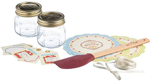 Kilner 16 Piece Jam Gift Set Make your own Jams Preserve Jars Canisters Jam Pots