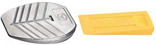 OCHSENKOPF OX 43-0510 Alu-Motorsägen Schnittkeil & Kunststoff-Fällkeil, Schlagfest und Kältebeständig, KWF-Profi Qualität, Hubhöhe 25 mm, Yukon