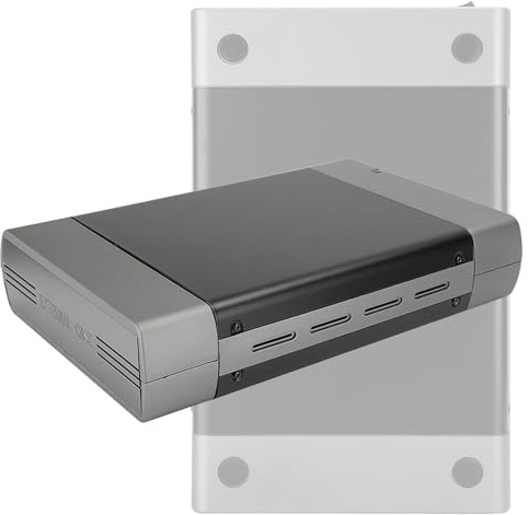 Lazmin112 Optische USB 2.0-SATA-Schnittstelle Drive Box, 5,25 Zoll USB 2.0 / SATA Portable Externe DVD Optical Disc Rewriter für Windows XP / 7/8/10(EU-Stecker)