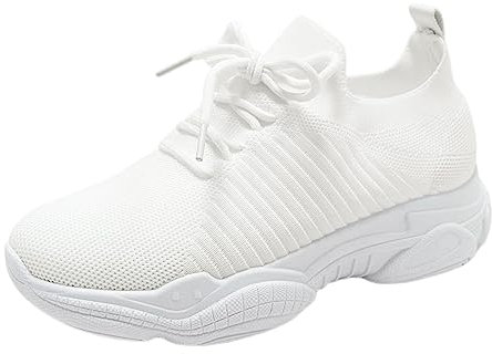 Gyaimxfu Damen Slip On Sneaker Gesundheitsschuhe Bequem Sportschuhe Joggingschuhe lose Einlage Wandern, Arbeiten Sneaker Damen Schwarz Sportschuhe Sneaker