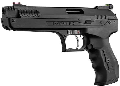 Pistola Marksman 1018 | Arma de Aire comprimido Sistema de Muelle, Calibre 4.5mm munición Dual.