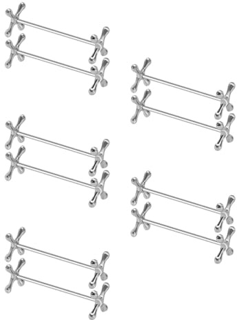 PRETYZOOM Soporte para Palillos Y Cucharas De Mesa 10 Piezas Organizador Compacto De Cubiertos para Cocina Restaurante 3.14X4.92X0.98In Reposa Cubiertos Mesa