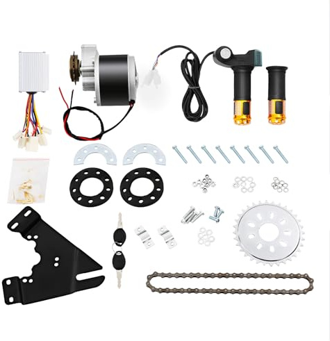 250W 24V E Bike Conversion Kit, Elektro Fahrrad Motor, Elektro-fahrrad Umbausatz Hinterrad Heckmotor B Rstenmotor, Fahrrad DIY Set Kupfer-Motor für Die Meisten Fahrradräder