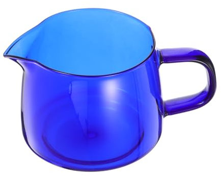 PRETYZOOM 1 Pc servizio da caffè contenitore per bevande orpello versare disposizione shaker caffe contenitori per caffe caffettiera domestica bollitore per caffè in Bicchiere Blue