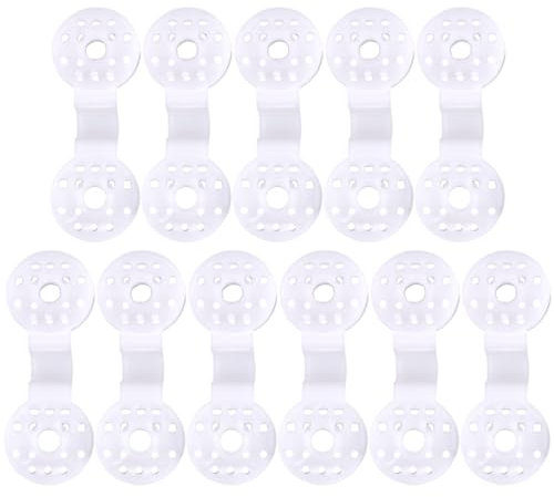 Toddmomy 50 Pièces Pinces pour Toile Ombrage Pinces pour Filet Ombrage Plastique pour Fixation De Stores Et