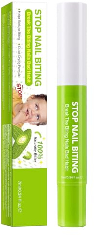 syayw Smettere di rosicchiare Unghie,Liquido Unghie amare 7ml contro la suzione del pollice | Soluzione amare naturale Prevenire l'abitudine succhiare dita portatile cura adolescenti adulti