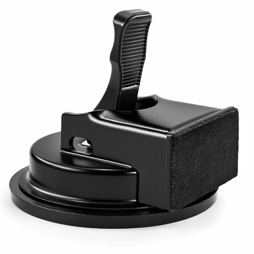 VLUNT Bodenlückenfixierwerkzeug, 11,5 cm, starker Saugnapf, Dielengreifer mit Klebepad, Laminat- und Vinylboden-Reparaturwerkzeug zur Befestigung von Bodenspalten und Rissen