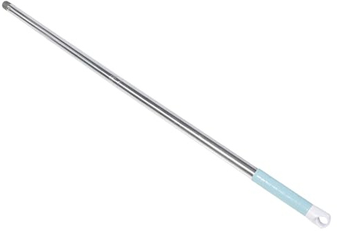 FOMIYES Broom Handle Stick 32.68 Inch Stainless Steel Replacement for Floor Cleaning with Comfortable Grip Suitable for Indoor and Outdoor Use Random Color