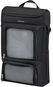 Samsonite TA Revolution – Organizador de viaje – Cubo de embalaje de doble cara con gancho y asa, organizador de ropa para maleta y mochila, color negro