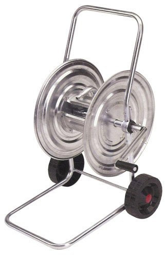 Carrello avvolgitubo acciaio 80 metri Papillon