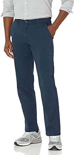 Amazon Essentials herr Rak passform vardaglig stretch chinos byxa
