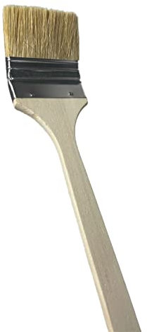 1 pincel para radiadores de 75 mm, para esquinas, plano, pincel de pintor.