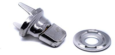 4 x Turnbutton Twist Fastener Cloth Stud to Cloth Genuine DOT Brand