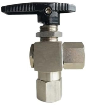 MUHM BVL-OD/M Winkel-Hochdruck-Kugelhahn 3000 Psi Luft Wasser 1/8 1/4 3/8 1/2 Edelstahlrohrventil Instrumentenventil (Size : BVL-02OD 1-4 inch)