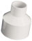 Colcolo Dust Extraction Hose Adapter Connector Adapter Dust Collector Pipe Connector PVC Attachment Vacuum Cleaner Accessories, 50mm to 32mm