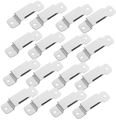 Gadpiparty 20St Maßbandhalter aus Metall die Maßnahme Metallklammern Buddy-Tape Messung Maßband-Clip Halteclip für Maßbänder aus Metall Eisen Gürtel Werkzeughalter kleines Maßband Halterung