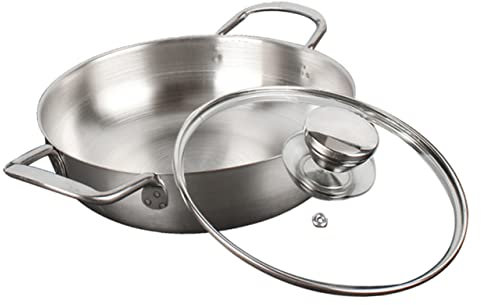 LABRIMP Olla Con Tapa Inoxidable Para Fideos Ramen Sopa Utensilios De Cocina