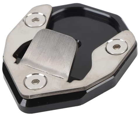 Motorrad stand Pad Aluminiumlegierung Motorrad stand Extender Fuß Seitenständer Extension Pad Stützplatte für Himalayan SCRAM 411