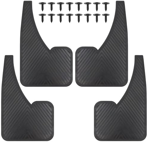 Paraspruzzi per auto Per Transporter T4 T5 T6 Per Per Multivan Per Caravelle Camper Camper Gomma Auto Anteriore Posteriore Per Parafango Paraspruzzi Auto Paraspruzzi