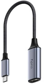 Cudy Adattatore da USB-C a HDMI, HDMI 2.0, 4K 60Hz, compatibile con MacBook Pro, MacBook Air, iPad Pro, iPhone 15/16/17, Surface Go e altri, UH401