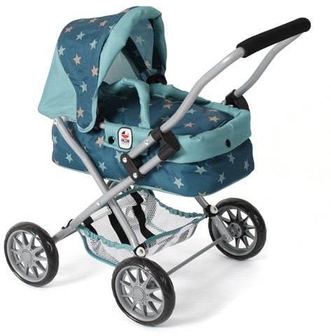 Bayer Chic 2000 Puppenwagen Smarty – Erster Puppenbuggy mit Tragetasche | Kompakter Mini-Puppenwagen für Kleinkinder ab 2 Jahren. Inklusive weicher Tragetasche, Verdeck und praktischem Gepäcknetz