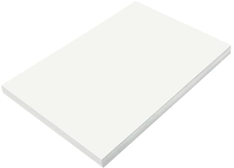 Prang (Formerly SunWorks) Construction Paper, White, 12 x 18, 100 Sheets